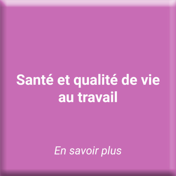 Textes de référence - Santé et QVT - Lénovia